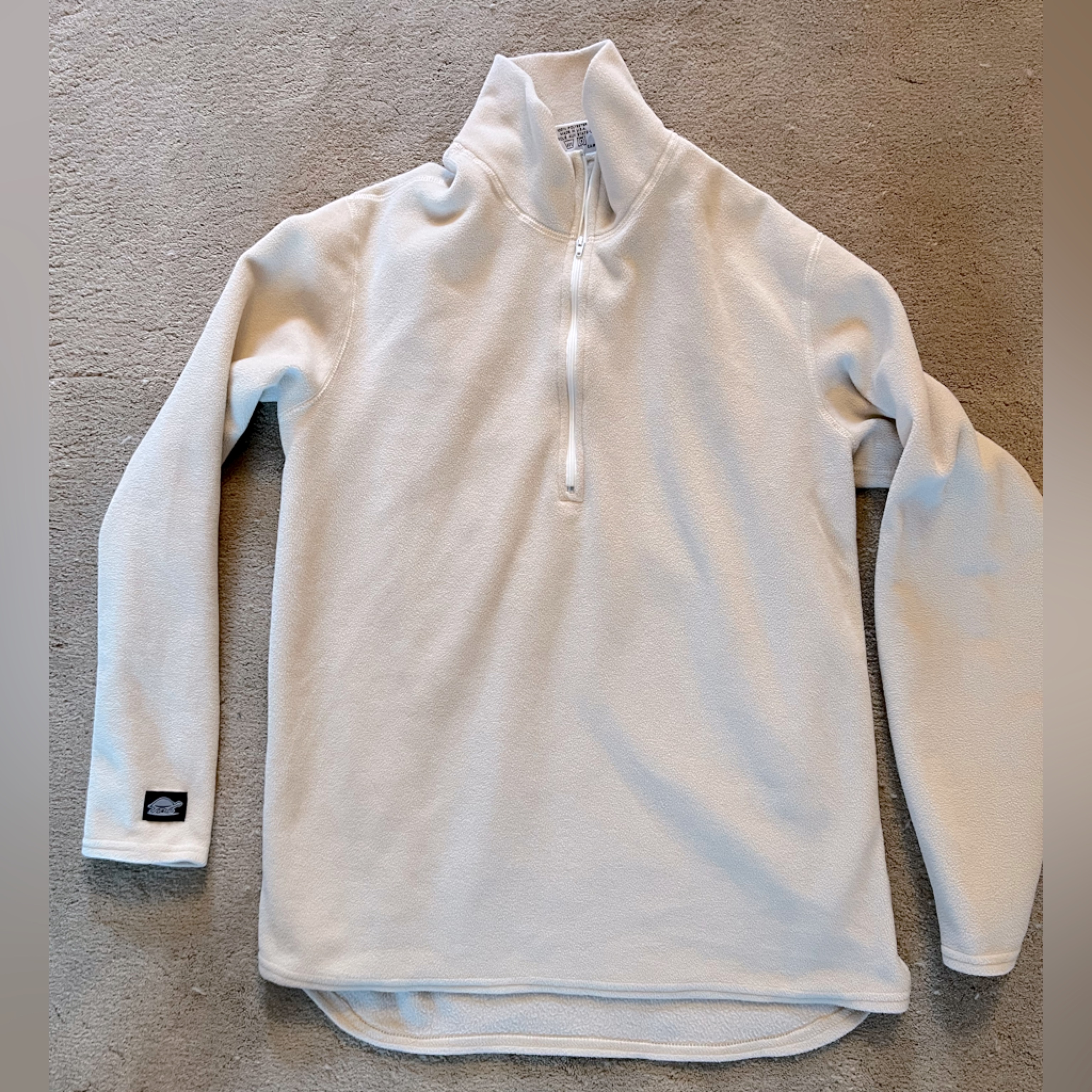 Turtlefur Tundrawear Cream Pullover, Soft, Size Small